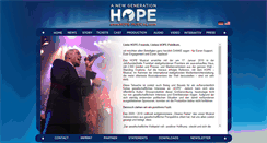 Desktop Screenshot of hope-musical.com